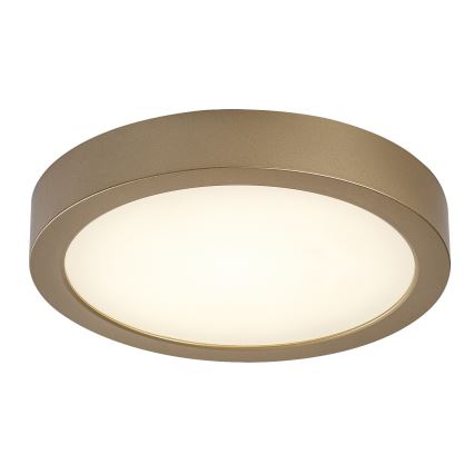 Rabalux - Lámpara de techo para baño LED/24W/230V Ø 22 cm IP44 dorada
