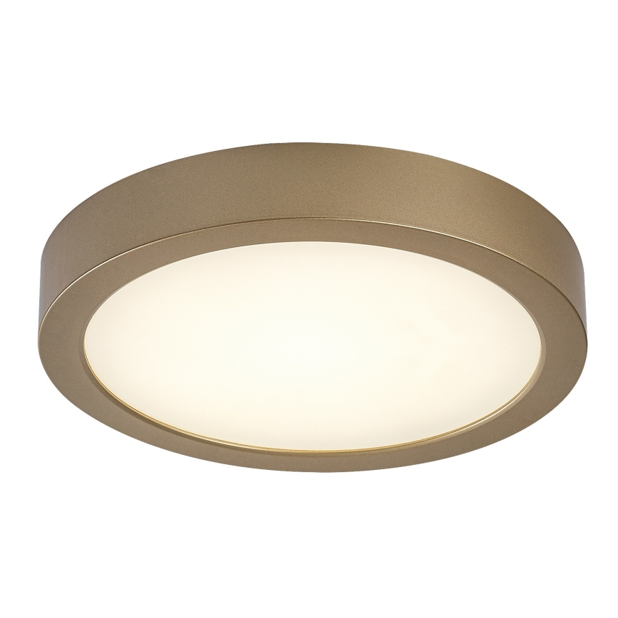 Rabalux - Lámpara de techo para baño LED/24W/230V Ø 22 cm IP44 dorada