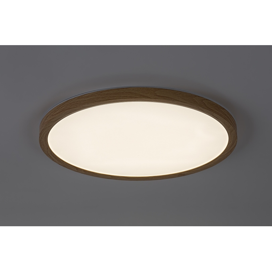 Rabalux - Plafón LED de techo para baño, 24 W, 230 V, 3000/4000/6000 K (temperaturas de color seleccionables), Ø 40 cm, IP44, beige