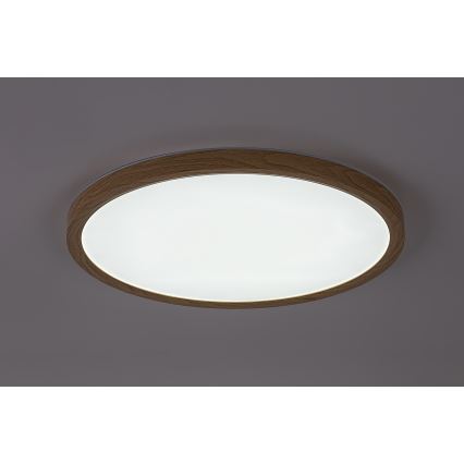 Rabalux - Plafón LED de techo para baño, 24 W, 230 V, 3000/4000/6000 K (temperaturas de color seleccionables), Ø 40 cm, IP44, beige