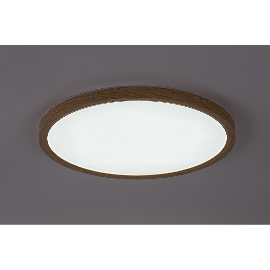 Rabalux - Plafón LED de techo para baño, 24 W, 230 V, 3000/4000/6000 K (temperaturas de color seleccionables), Ø 40 cm, IP44, beige