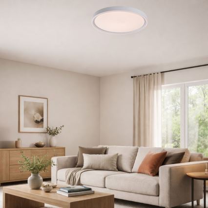 Rabalux - Plafón LED regulable 54W/230V IP40 3000-6500K Ø 52 cm + mando a distancia