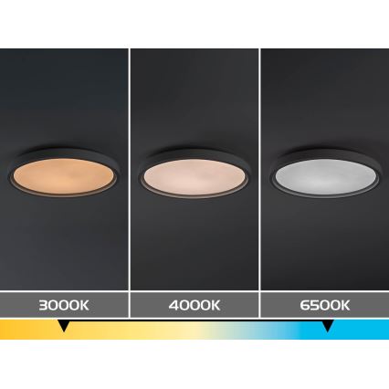Rabalux - Plafón LED regulable 54W/230V IP40 3000-6500K Ø 52 cm + mando a distancia