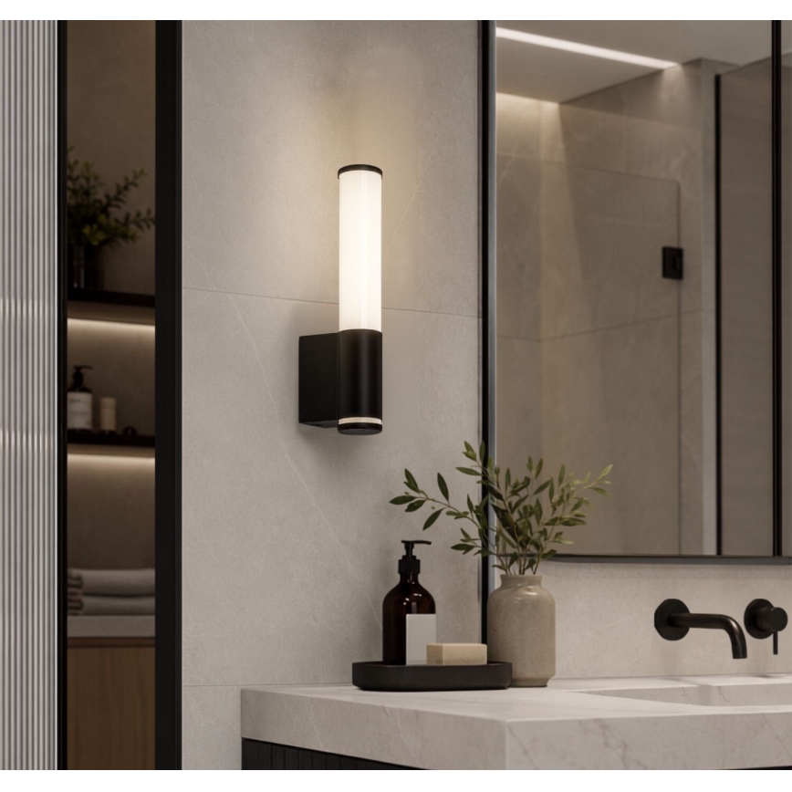 Rabalux - LED Aplique de pared para baño LED/6W/230V IP44 negro