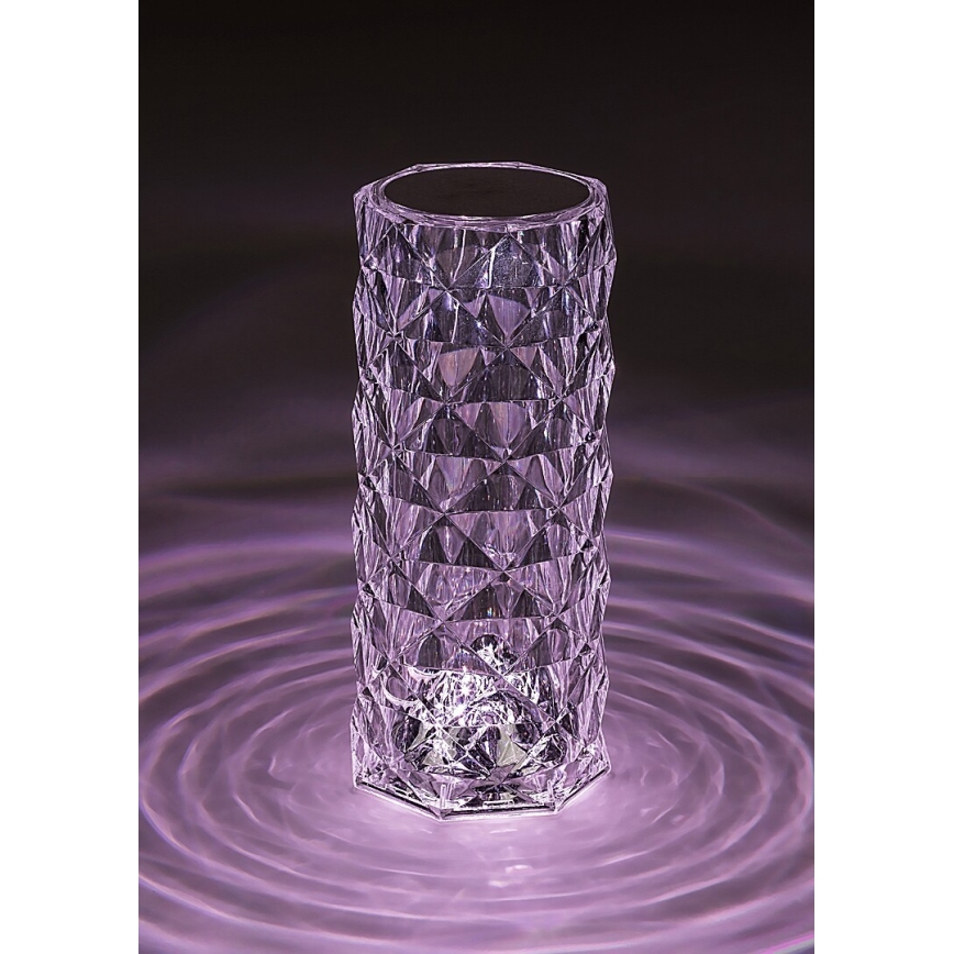 Rabalux 76015 - LED RGB Lámpara de mesa recargable y regulable SIGGY LED/1,5W/3,7V