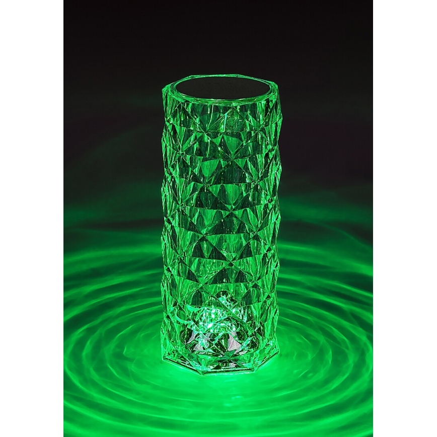 Rabalux 76015 - LED RGB Lámpara de mesa recargable y regulable SIGGY LED/1,5W/3,7V
