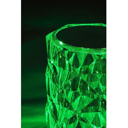 Rabalux 76015 - LED RGB Lámpara de mesa recargable y regulable SIGGY LED/1,5W/3,7V