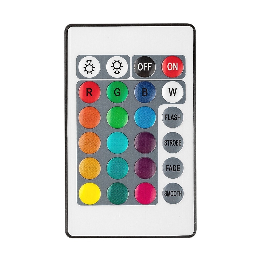 Rabalux - Lámpara de mesa LED RGB regulable y recargable LED/3W/5V negro + mando a distancia