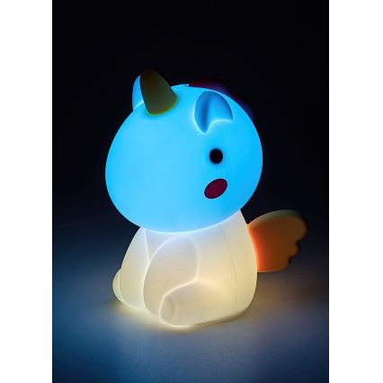 Rabalux 76020 - Lámpara LED RGB regulable para niños UNICOO LED/0,45W/5V