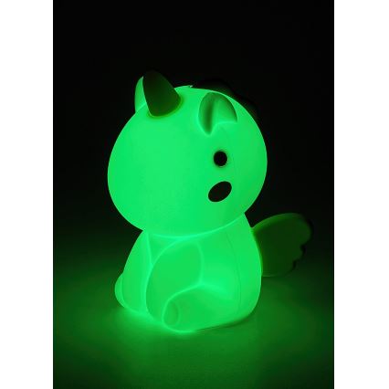 Rabalux 76020 - Lámpara LED RGB regulable para niños UNICOO LED/0,45W/5V