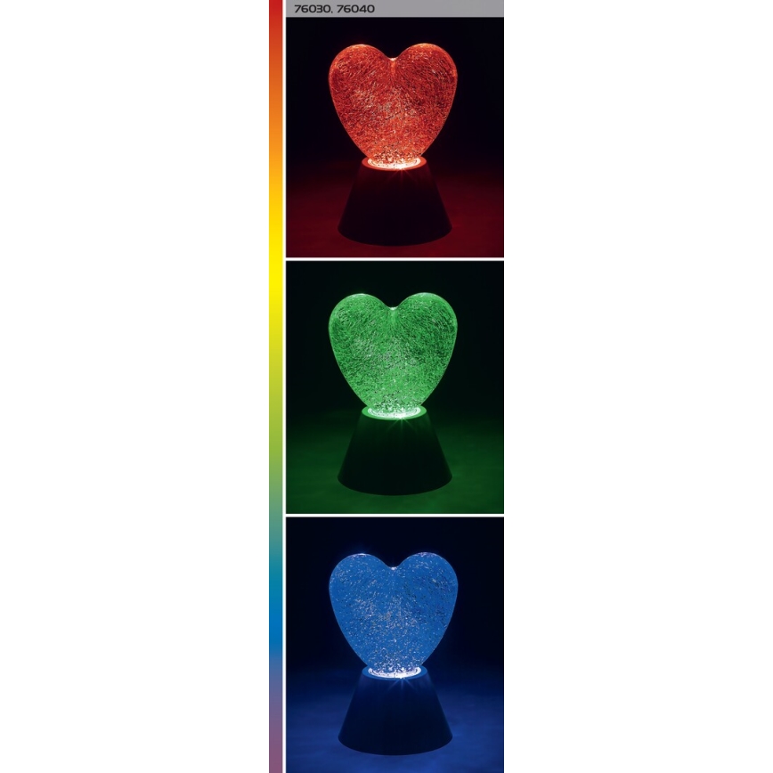 Rabalux - LED RGB Lámpara decorativa LED/0,8W/3xAAA