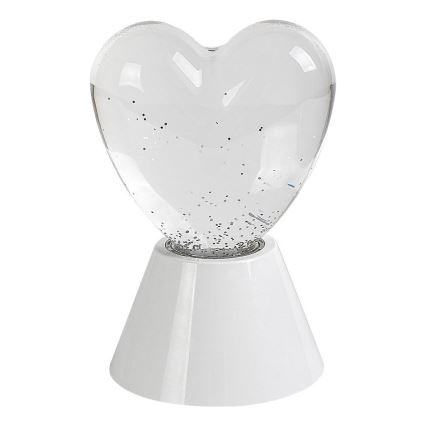 Rabalux - Lámpara decorativa LED RGB/0,8W/3xAA en forma de corazón