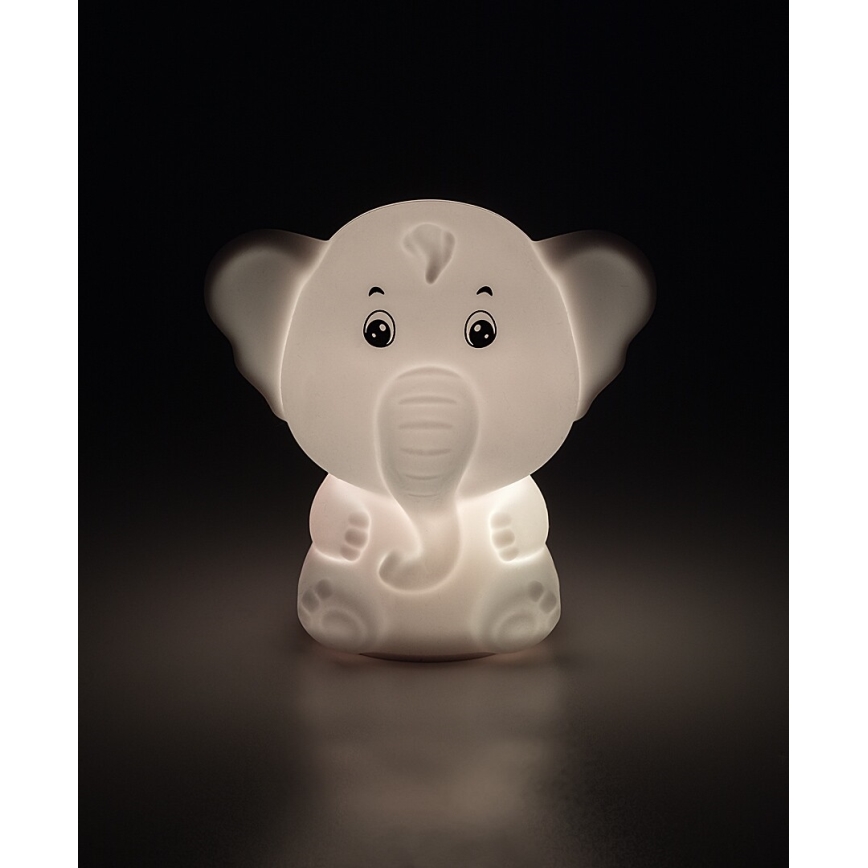 Rabalux - Luz nocturna táctil LED RGB LED/0,05W/1xCR2032 elefante