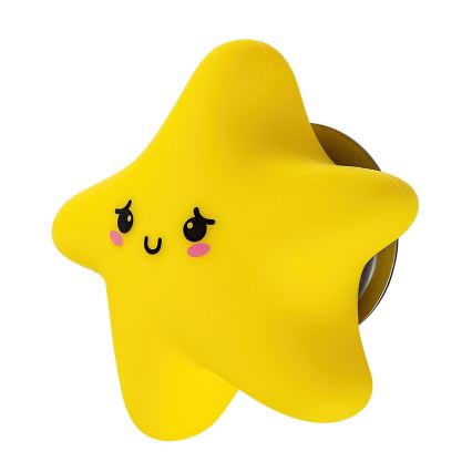 Rabalux - Luz nocturna LED para niños, táctil, regulable y recargable, 2,7W/5V, 200 mAh, estrella