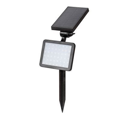 Rabalux - Proyector solar LED con sensor LED/9,6W/3,7V IP44 2000 mAh