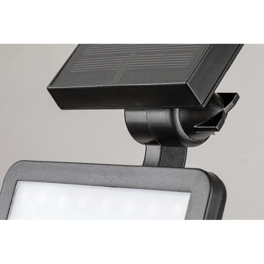 Rabalux - Proyector solar LED con sensor LED/9,6W/3,7V IP44 2000 mAh