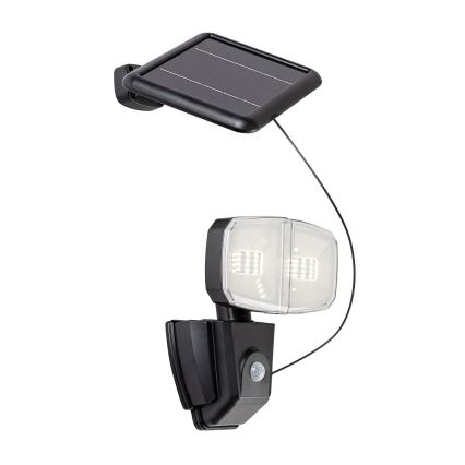 Rabalux - Proyector solar LED con sensor LED/12W/3,7V IP44 4000 mAh