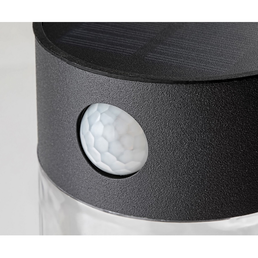 Rabalux - Lámpara solar LED con sensor LED/1,5W/3,7V IP44 600 mAh