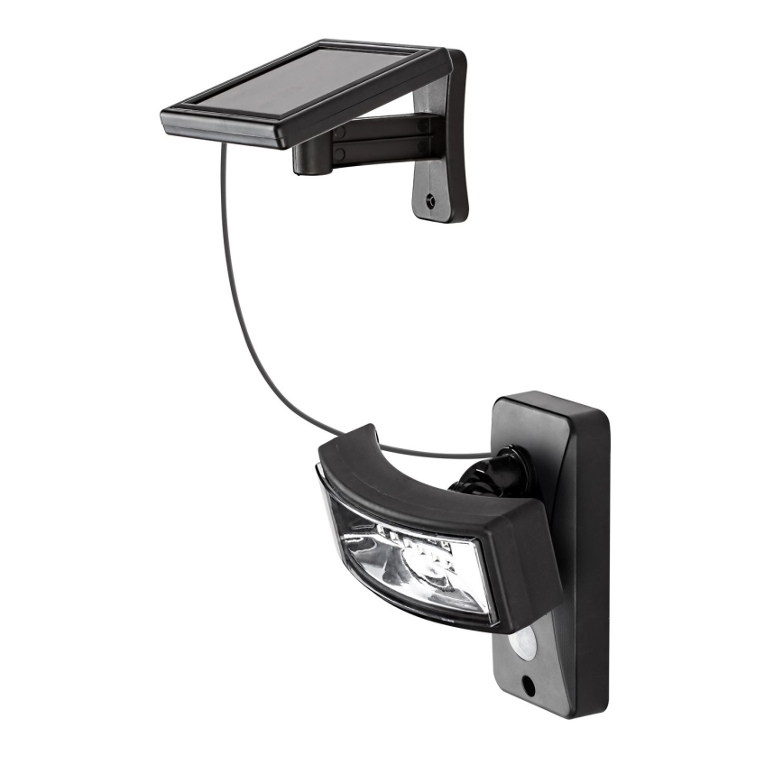 Rabalux - Lámpara solar LED con sensor LED/2,4W/3,7V IP44 1200 mAh