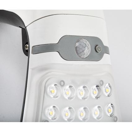 Rabalux - Lámpara solar LED regulable con sensor LED/4W/3,7V IP44 1800 mAh