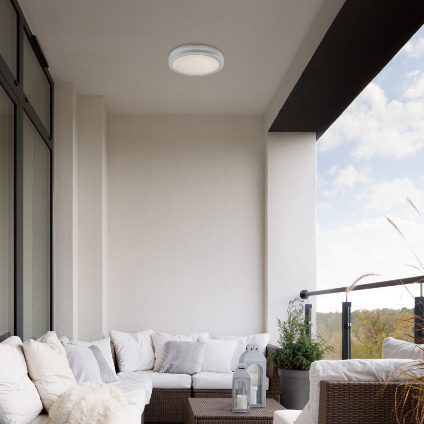Rabalux - Plafón LED para baño LED/28W/230V 3000/4000/6500K IP54 blanco Ø 30 cm