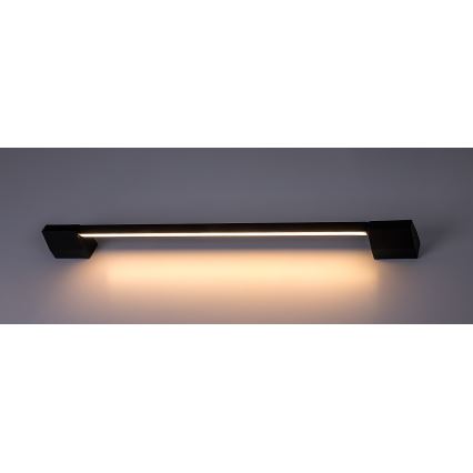 Rabalux - Aplique de pared exterior LED/8W/230V IP54 90 cm negro