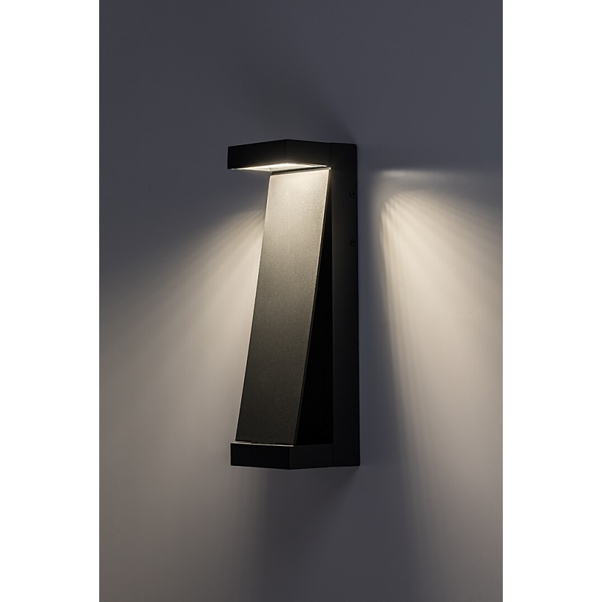 Rabalux - Aplique de pared exterior LED/13W/230V IP65 antracita