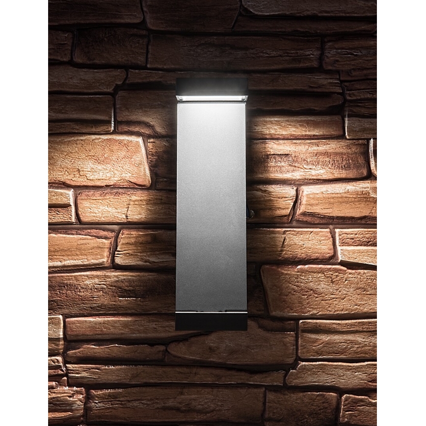 Rabalux - Aplique de pared exterior LED/13W/230V IP65 antracita
