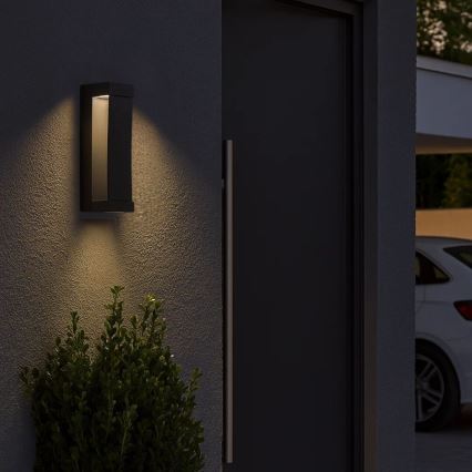 Rabalux - Aplique de pared exterior LED/13W/230V IP65 antracita