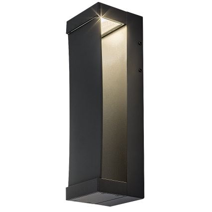 Rabalux - Aplique de pared exterior LED/13W/230V IP65 antracita