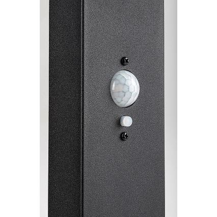 Rabalux - Lámpara solar exterior LED regulable con sensor LED/4,4W/3,7V IP54 antracita 2200 mAh