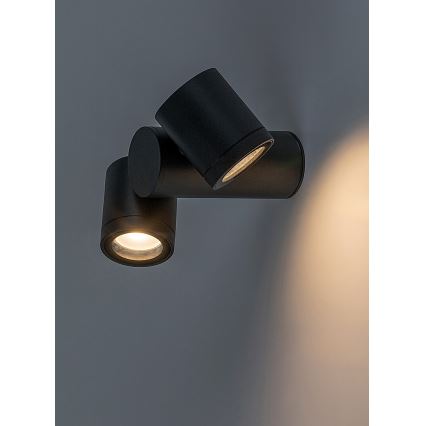 Rabalux - Aplique de exterior 2xGU10/35W/230V IP44