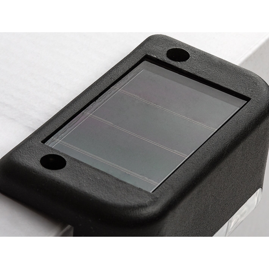 Rabalux - Pack de 4 apliques solares de pared LED con sensor de crepúsculo LED/0,06W/1,2V 300 mAh IP44