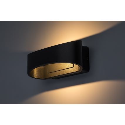 Rabalux - Aplique LED de pared para exterior LED/9W/230V IP54 antracita