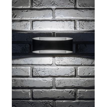 Rabalux - Aplique LED de pared para exterior LED/9W/230V IP54 antracita