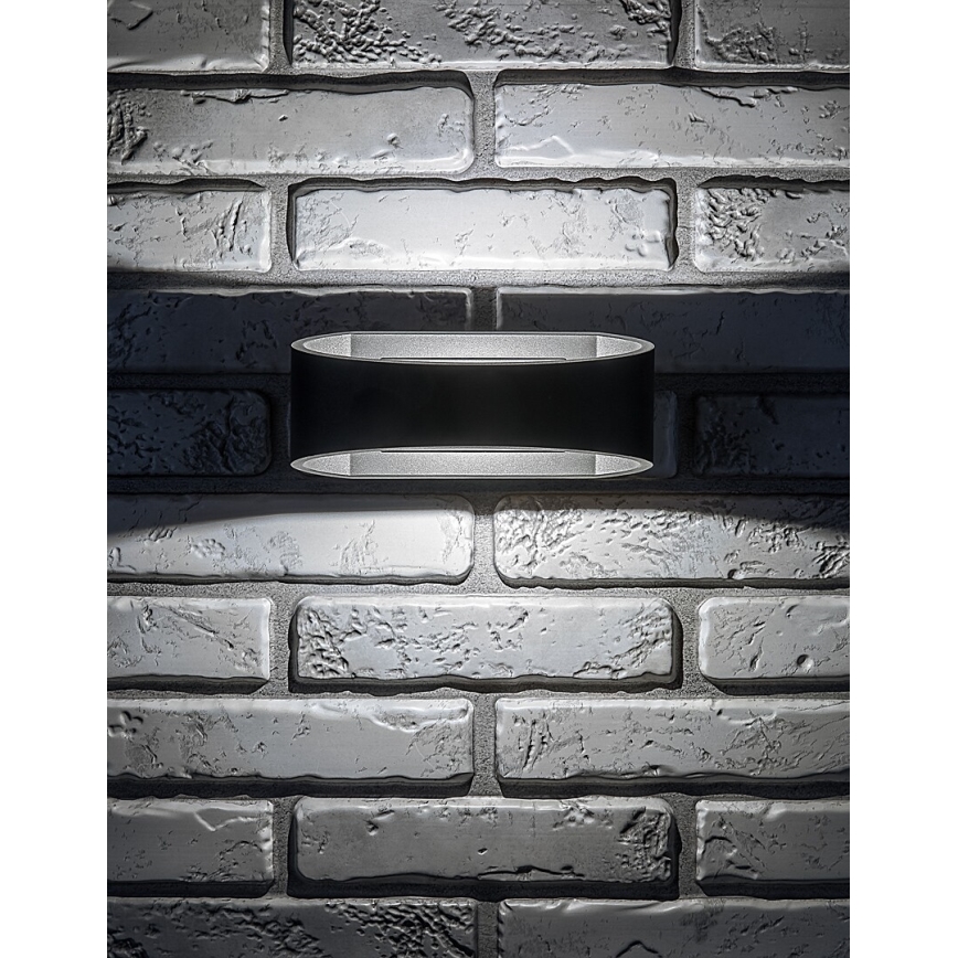 Rabalux - Aplique LED de pared para exterior LED/9W/230V IP54 antracita