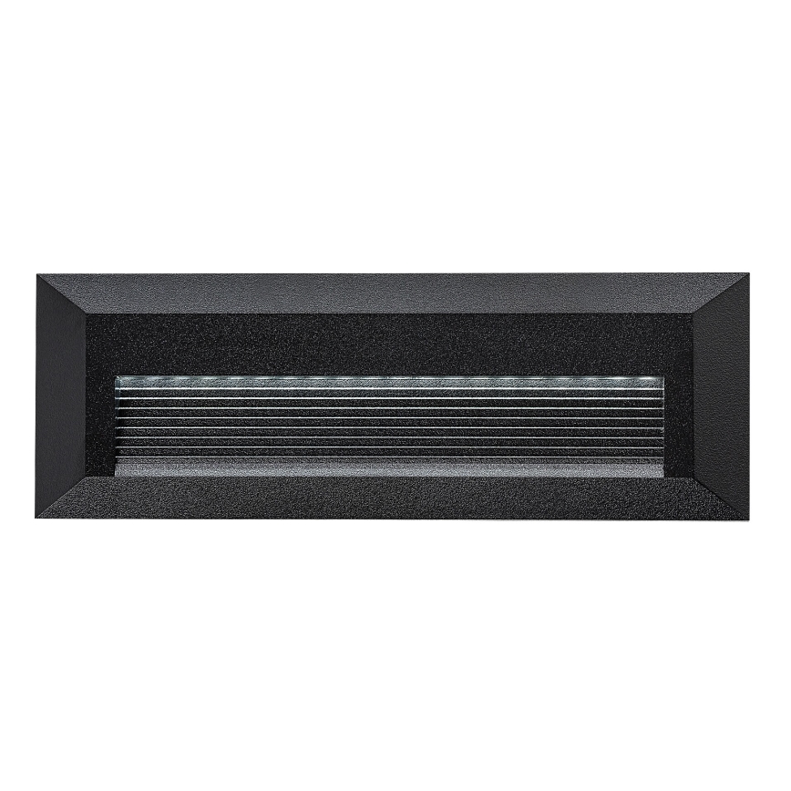 Rabalux - Aplique de pared para exterior LED/6W/230V IP65 negro