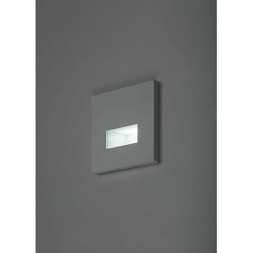 Rabalux - Aplique LED para escalera 1W/230V 3000/4500/6500K blanco