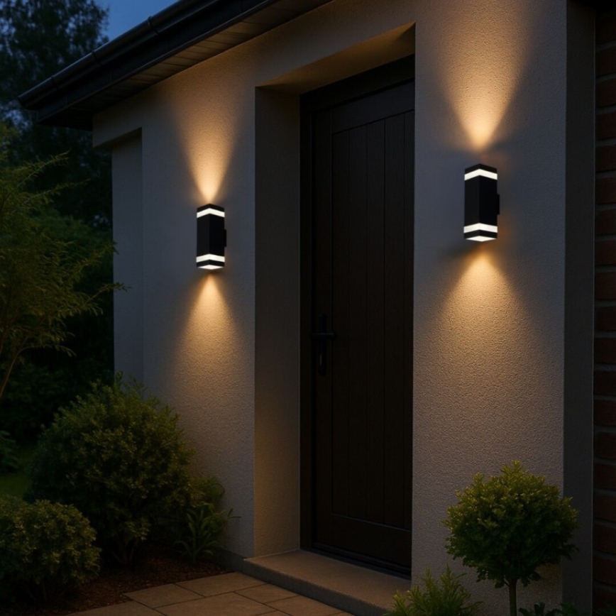 Rabalux - Aplique de pared LED para exterior LED/16W/230V IP65 antracita