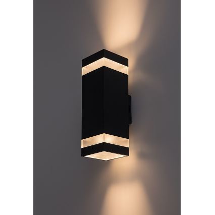 Rabalux - Aplique de pared LED para exterior LED/16W/230V IP65 antracita