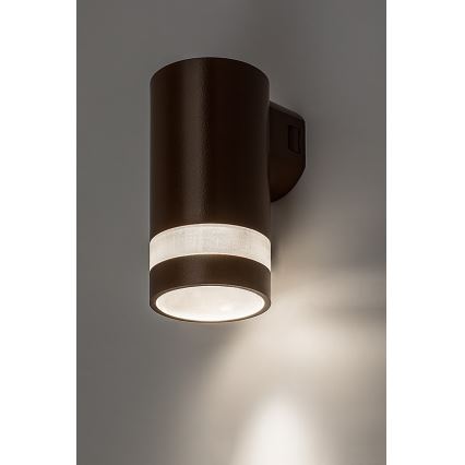 Rabalux - LED Aplique de pared exterior LED/9W/230V IP65 marrón
