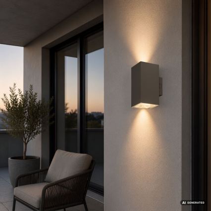 Rabalux - Aplique de pared LED para exterior LED/18W/230V 2700/4000/6500K IP65