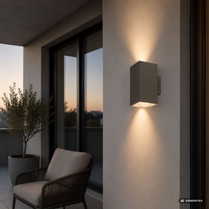 Rabalux - Aplique de pared LED para exterior LED/18W/230V 2700/4000/6500K IP65