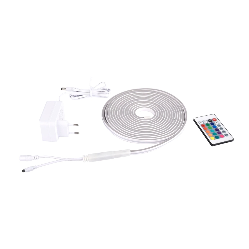 Rabalux - Tira LED RGBW regulable LED/21W/230V 5 m IP67 + control remoto