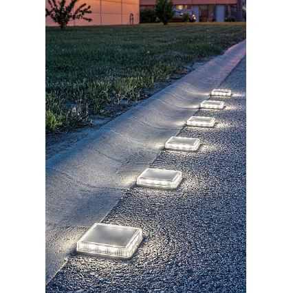 Rabalux - Luminaria LED solar para exterior LED/1,5W/3,2V 4000K 500 mAh IP67
