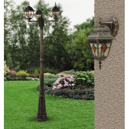 Rabalux - Lámpara de pared exterior 1xE27/60W/230V