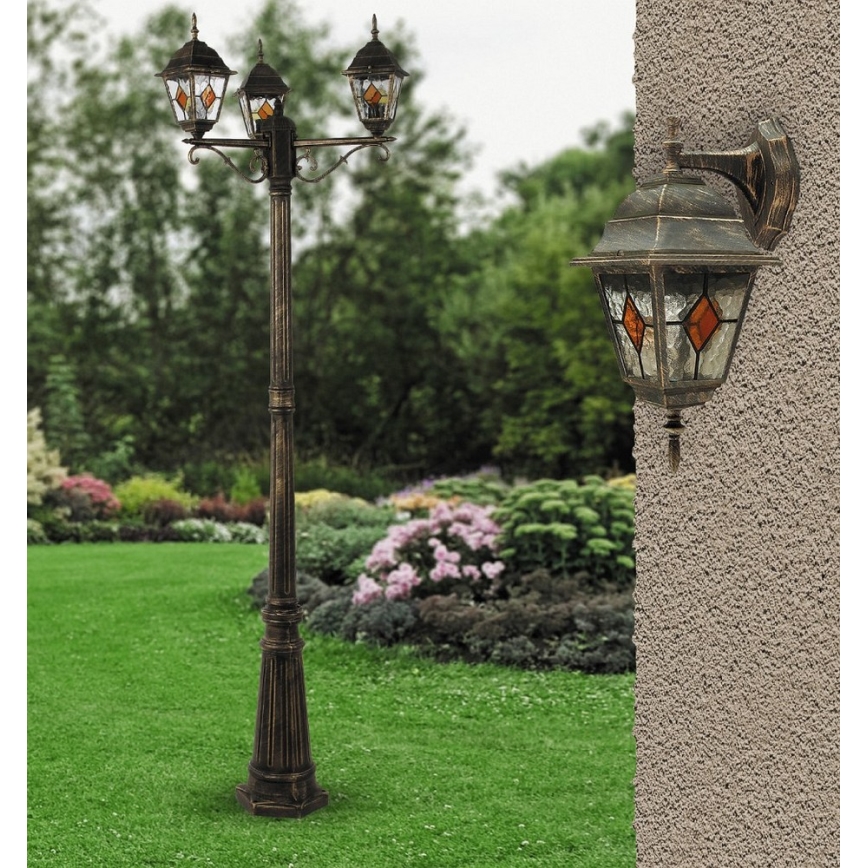 Rabalux - Lámpara de pared exterior 1xE27/60W/230V