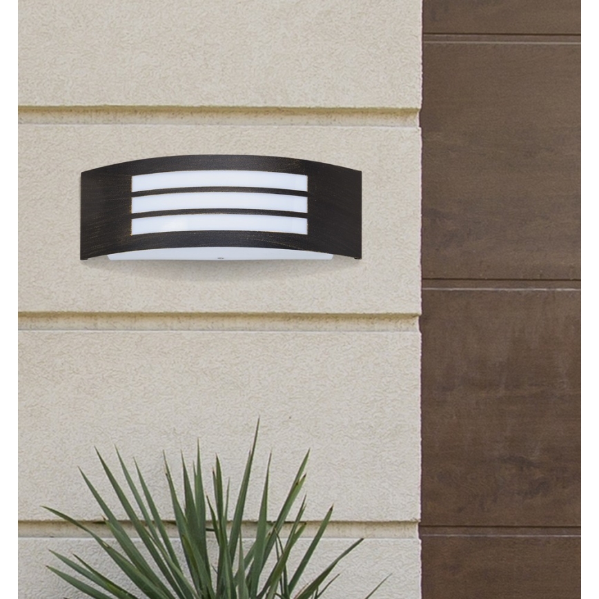 Rabalux - Lámpara de pared exterior 1xE27/14W/230V IP44