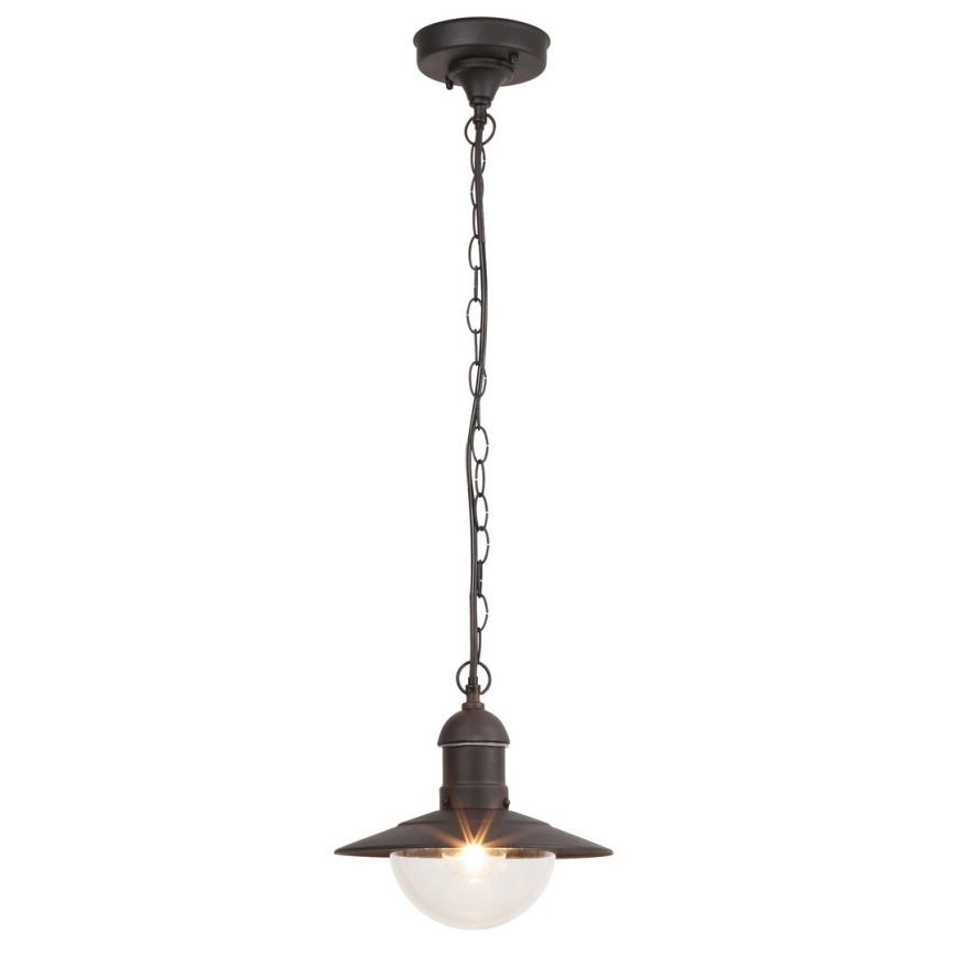 Rabalux - Lámpara colgante exterior 1xE27/60W antracita IP44