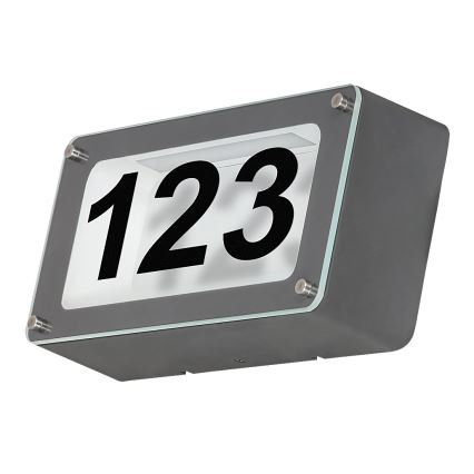 Rabalux - Aplique LED exterior 1xLED/12W IP54